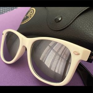 RayBan White Wayfarer